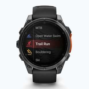Годинник Garmin Fenix 8 47 мм Amoled slate gray/black
