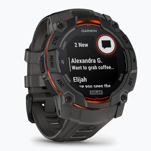 Годинник Garmin Instinct 3 Solar 50 mm black/charcoal