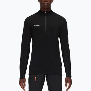 Кофта трекінгова чоловіча Mammut Aenergy ML Half Zip Pull чорна