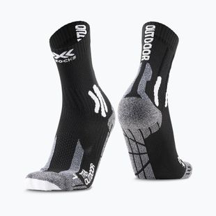 Шкарпетки X-Socks Trek Outdoor black/grey melange