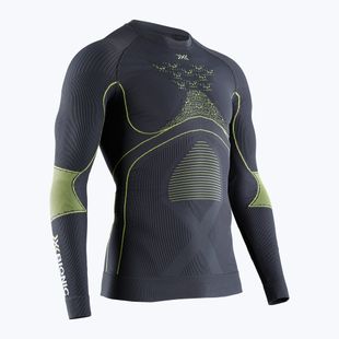 Чоловіча термоактивна кофта X-Bionic Energy Accumulator 4.0 charcoal/yellow