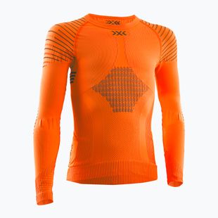Дитяча термоактивна кофта X-Bionic Invent 4.0 sunset orange/anthracite