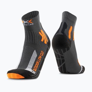 Шкарпетки X-Socks Trek Outdoor Low Cut anthracite/orange