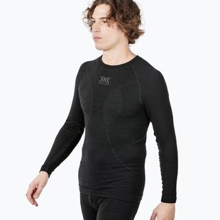 Чоловіча термоактивна кофта X-Bionic Merino black/black