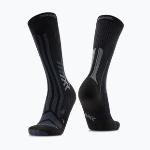Шкарпетки чоловічі X-Socks Trekking Perform Merino Crew black/charcoal