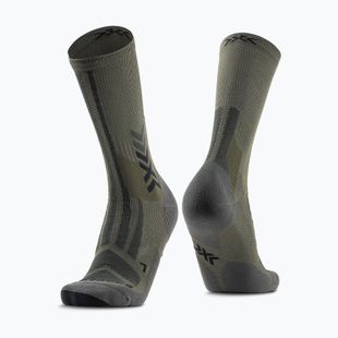 Шкарпетки X-Socks Hike Discover Crew green/black
