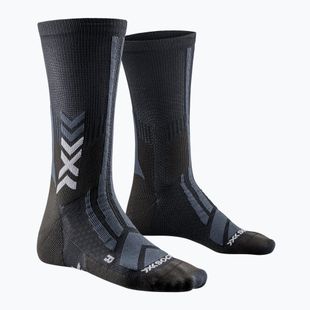 Шкарпетки трекінгові X-Socks Hike Discover Crew black/charcoal