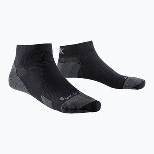 Чоловічі шкарпетки для бігу X-Socks Run Discover Low Cut чорні/вугільні