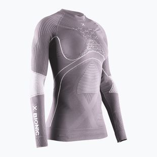 Жіноча термоактивна кофта X-Bionic Energy Accumulator 4.0 dusty lavender/arctic white