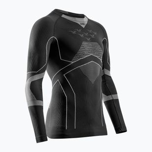 Чоловіча термоактивна кофта X-Bionic Energy Accumulator Light Shirt black/light grey