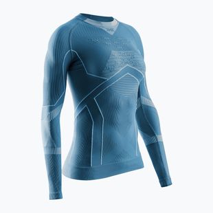 Лонгслів термічний жіночий X-Bionic Energy Accumulator Light Shirt mineral blue / arctic white