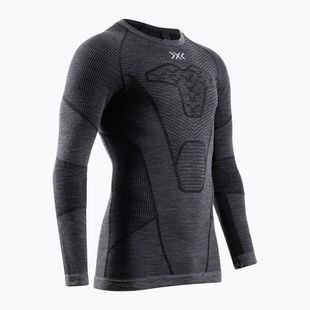 Чоловіча термоактивна кофта X-Bionic Symbio Merino Shirt rhino grey