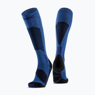 Шкарпетки гірськолижні X-Socks Ski Discover Otc blue blossom/marine