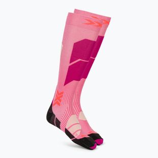 Шкарпетки гірськолижні X-Socks Ski Perform Otc light pink/light sand