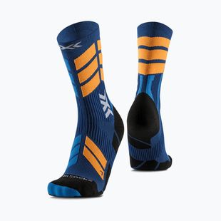Шкарпетки гірськолижні X-Socks X-Country Perform Crew marine/orange
