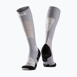 Шкарпетки гірськолижні X-Socks Ski Perform Merino Otc seal grey/light sand