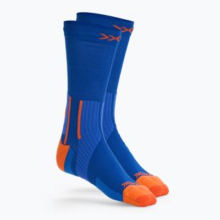 Шкарпетки X-Socks Run Perform Warm Crew twyce blue/orange