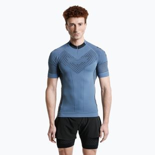 Футболка для бігу чоловіча X-Bionic Twyce Race slate blue/x black