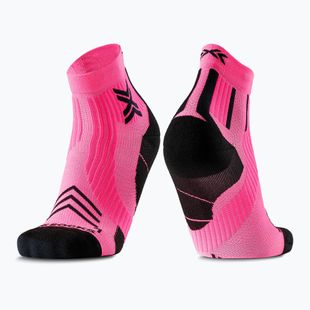 Шкарпетки чоловічі X-Socks Run Expert Ankle fluo pink/x black