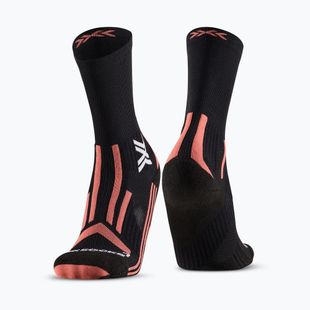 Шкарпетки жіночі X-Socks Trailrun Perform Crew x black/dusty rose