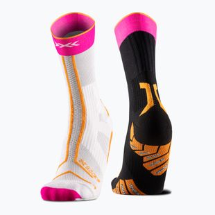 Шкарпетки X-Socks Trailrun Terraskin Expert Crew yinyang/x black/x white/fluo pink