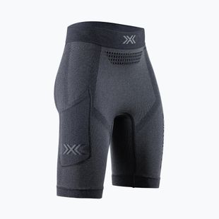 Легінси для бігу жіночі X-Bionic Xceed Run Tights x black/rhino grey