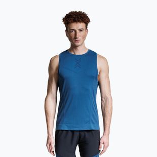 Чоловіча бігова футболка X-Bionic Xceed Run slate blue/marine