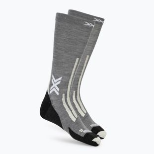 Шкарпетки X-Socks Hike Discover Merino Crew seal grey/light sand