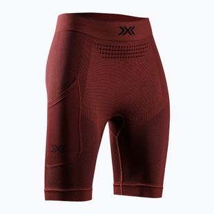 Легінси для бігу жіночі X-Bionic Xceed Run Tights oxide red/x black