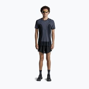 Футболка для бігу чоловіча X-Bionic Xceed Run Perform x black/x white