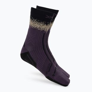 Шкарпетки X-Socks Terraskin Perform Crew deep purple/x black/sand