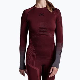 Кофта термоактивна жіноча X-Bionic Invent Graphics LS oxide red/x black