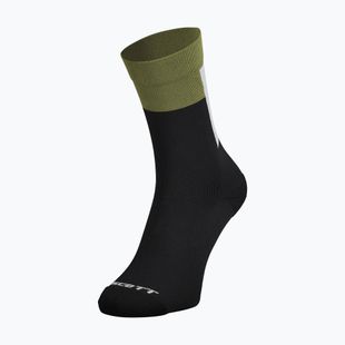 Шкарпетки SCOTT Block Stripe Crew black/fir green