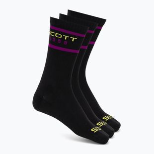 Шкарпетки SCOTT Retro Casual Crew 3 pairs black