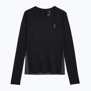 Лонгслів для бігу жіночий On Performance Long-T black/eclipse