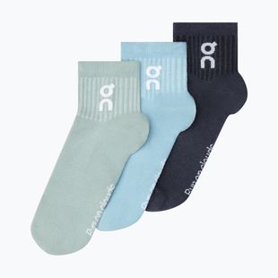 Шкарпетки On Logo Sock Mid 3 пари wash/navy