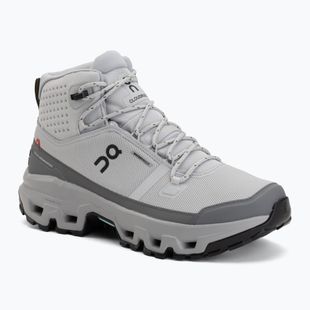 Взуття туристичне чоловіче On Cloudrock Mid Waterproof glacier/alloy