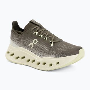 Кросівки для бігу чоловічі On Cloudsurfer Max Wide olive/seedling