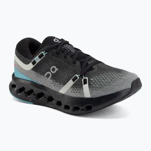 Кросівки для бігу чоловічі On Cloudsurfer 2 black/flurry