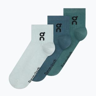 Шкарпетки On Logo Sock Mid 3 pack brook/storm