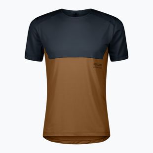 Футболка для бігу чоловіча SCOTT Endurance Tech dark blue/bread brown