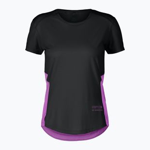 Футболка для бігу жіноча SCOTT Endurance Tech black/liquid purple