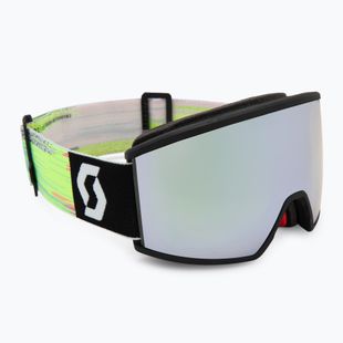 Окуляри гірськолижні SCOTT Ambit black/neon yellow/amp white chrome