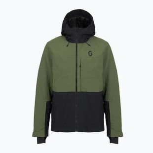 Куртка гірськолижна чоловіча SCOTT Ultimate Dryo 10 douglas green/black