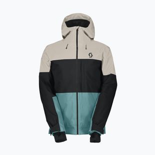 Куртка гірськолижна чоловіча SCOTT Ultimate Dryo 10 frozen blue/dust white