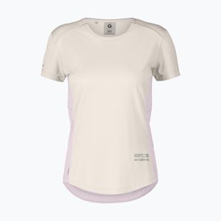 Футболка для бігу жіноча SCOTT Endurance Tech cotton white/bliss pink