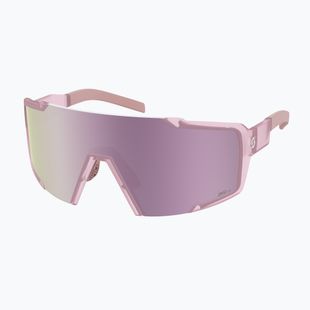 Окуляри сонцезахисні SCOTT Shield Compact light pink/amp lavender chrome