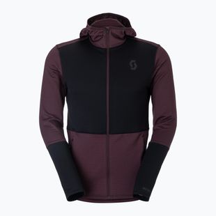 Кофта флісова чоловіча SCOTT Defined Light Hoody cocoa red/black