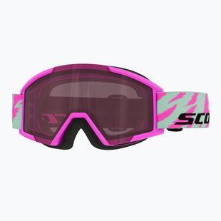 Окуляри лижні дитячі SCOTT Shield neon pink/mint green/rose