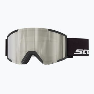 Окуляри лижні SCOTT Shield black/amp white chrome